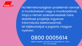 Hotline Arbeitsrecht Ungarisch