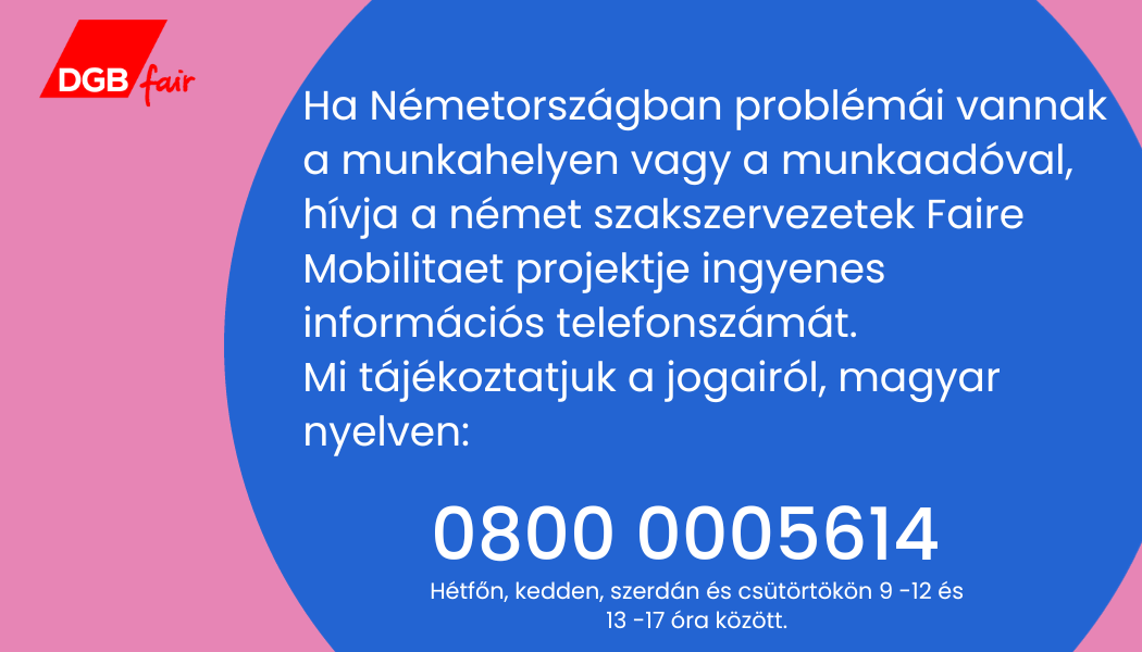 Hotline Coronavirus Arbeitsrecht Ungarisch