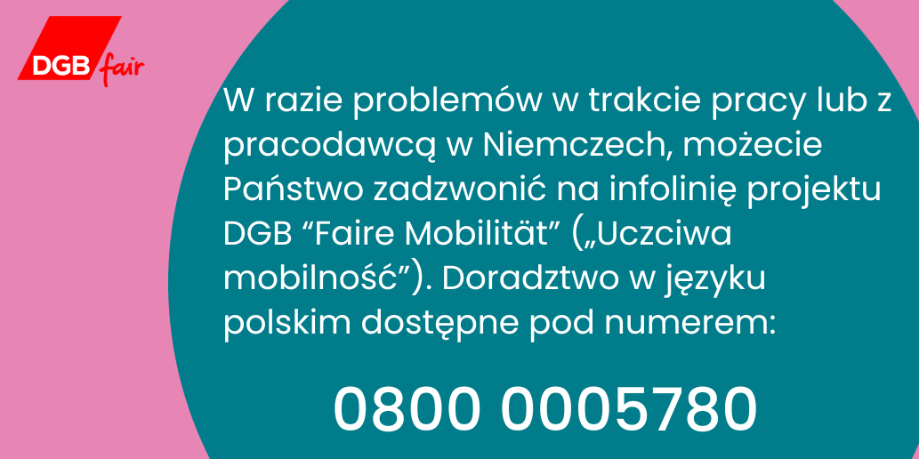 Polnische Hotline Coronavirus Arbeitsrecht